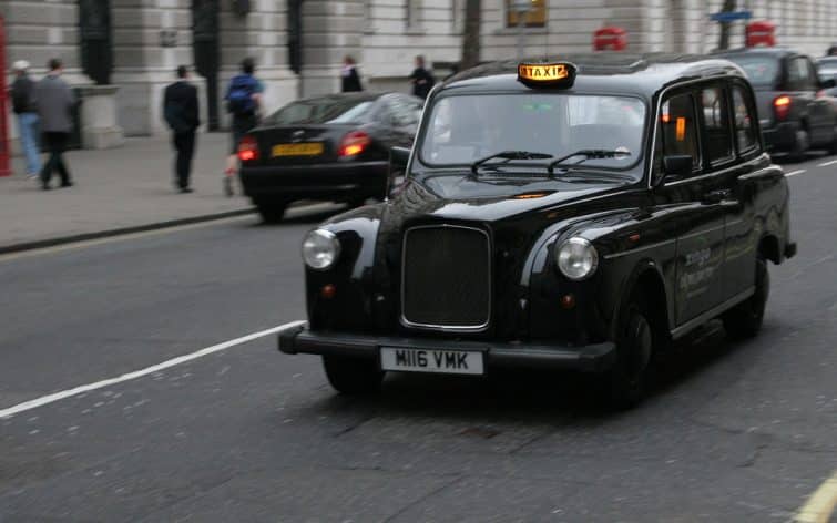 Un taxi londonien