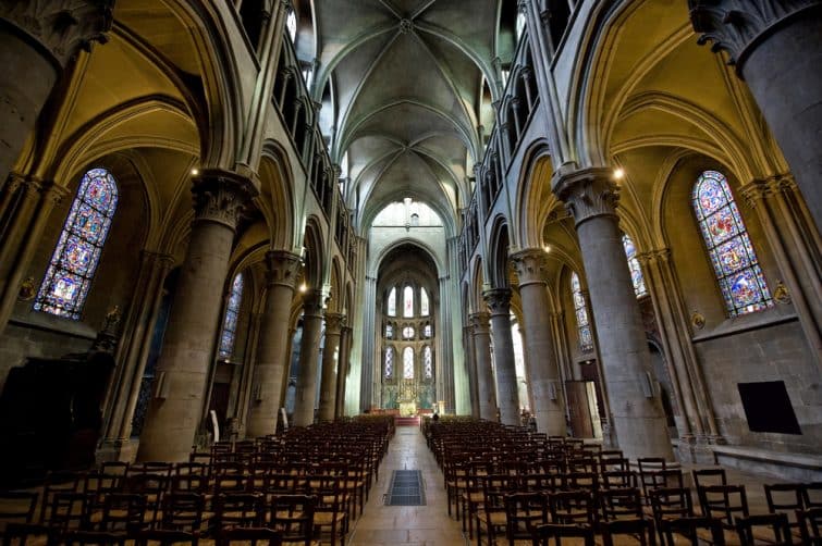 Intérieur de Notre Dame de Dijon