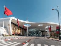 Aéroport Menara à Marrakech, Maroc