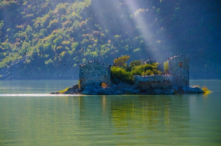 Forteresse de Grmozur, lac de Skadar, Monténégro, Europe