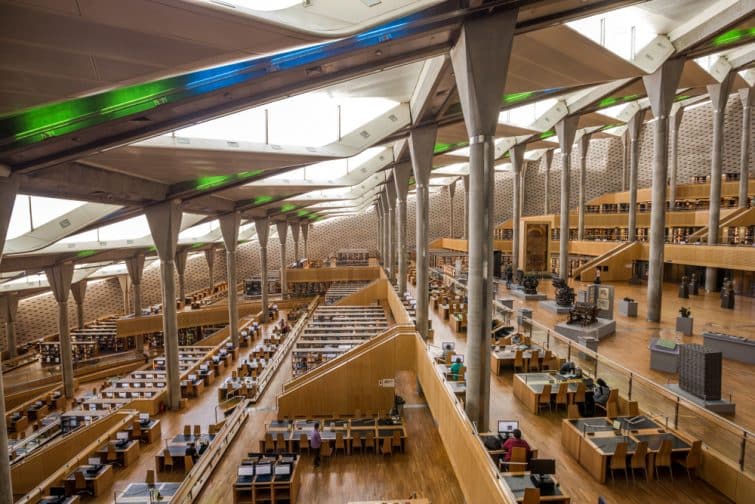 bibliothèque Alexandrina