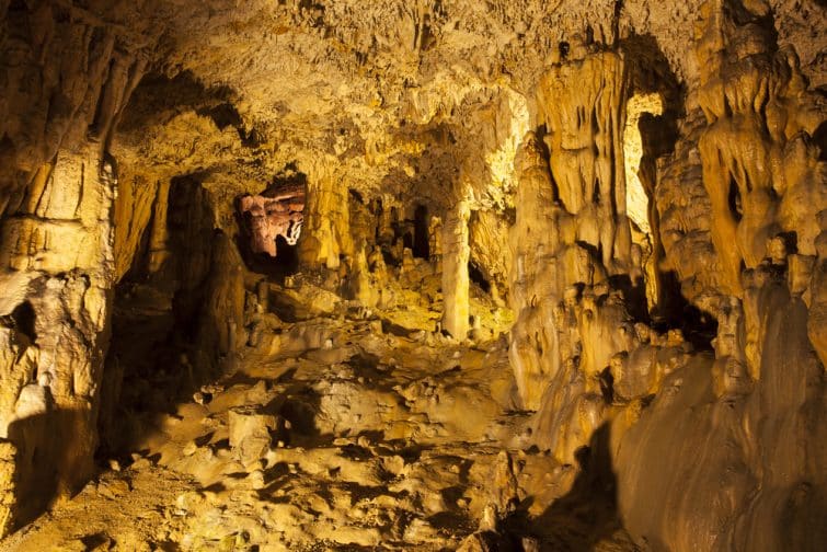 Les grottes de Biserujka