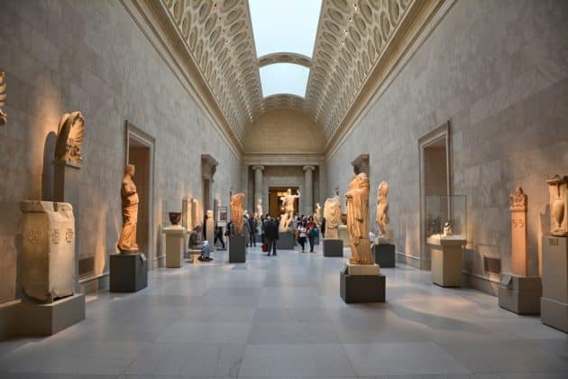 Intérieur du Metropolitan Museum of Art, New York