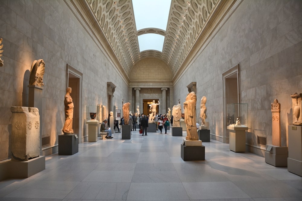 Intérieur du Metropolitan Museum of Art, New York