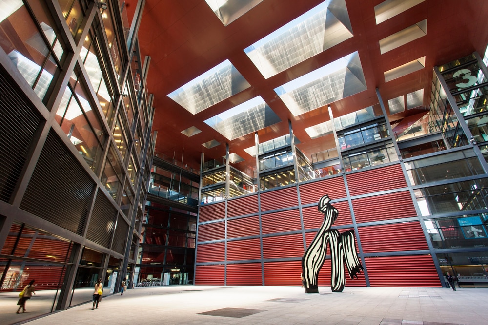 Intérieur du musée Reina Sofía, Madrid
