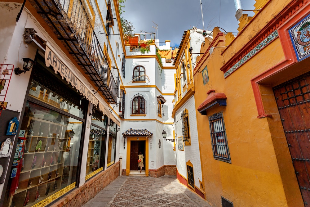 Le quartier de Santa Cruz, idéal pour une visite guidée à Séville