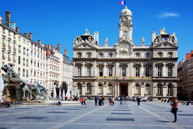 Place des Terreaux à Lyon