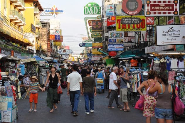 Guide Du Quartier Khao San Road à Bangkok