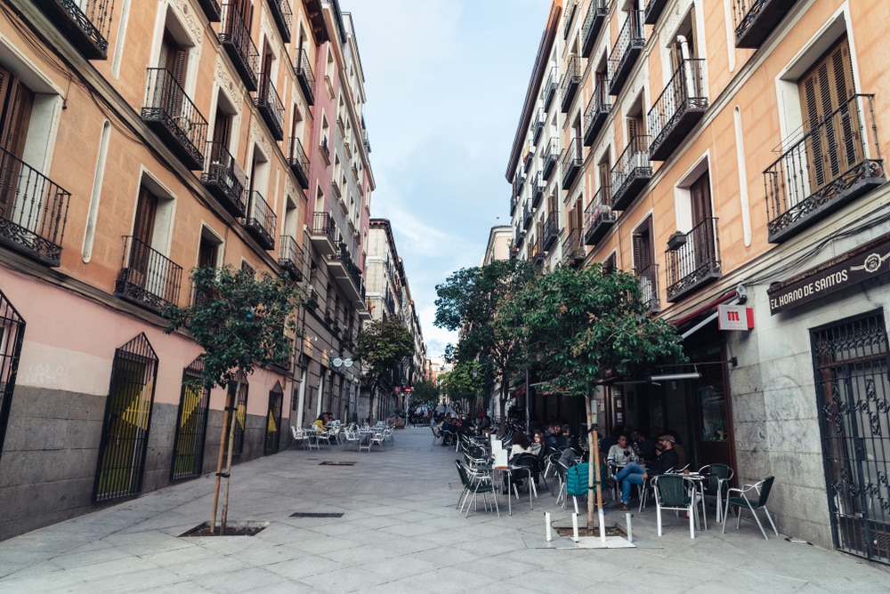 Malasana rues restaurants visites guidées à Madrid