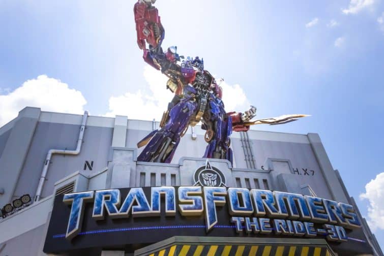 Attraction TRANSFORMERS: The Ride-3D, Universal Studios Orlando