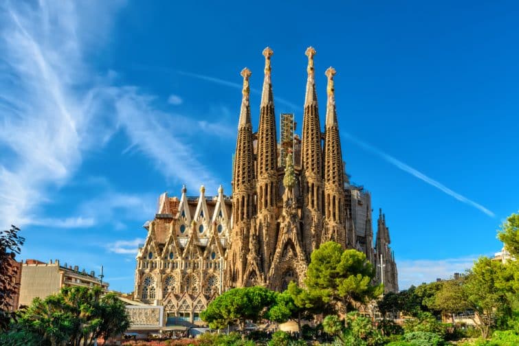 La Sagrada Familia - télétravailler europe