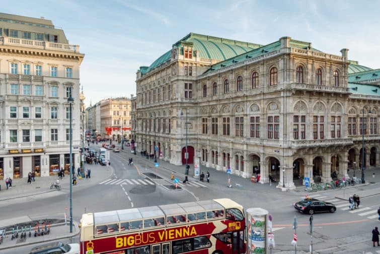 Visiter Vienne en bus - télétravailler europe
