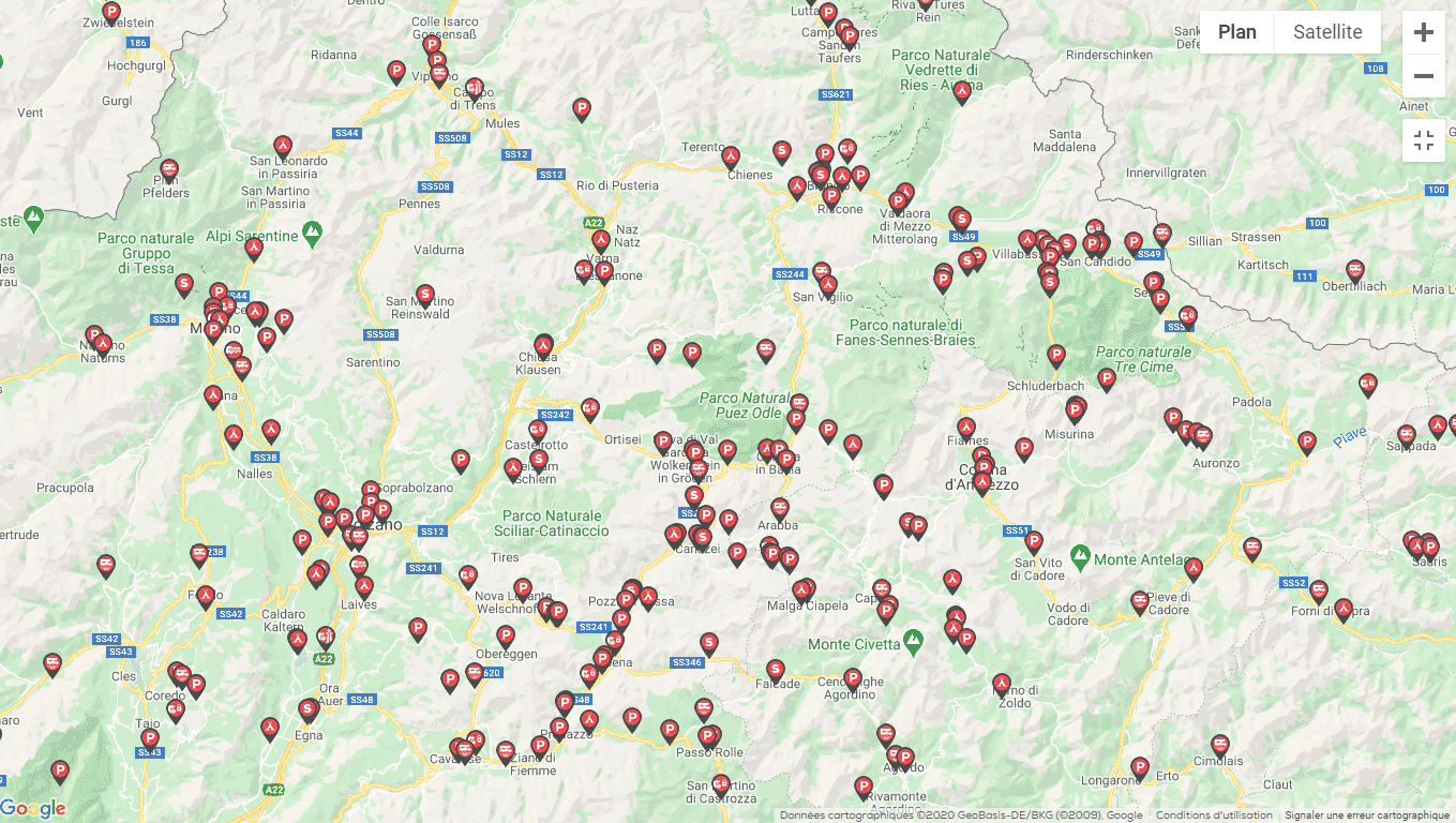 Les Dolomites en CampingCar conseils, aires, itinéraires
