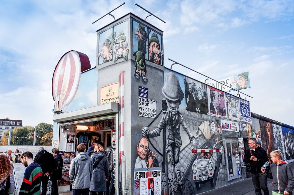 Street art à East Side Gallery, Berlin