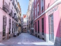 Rue dans le quartier de Malasaña, Madrid