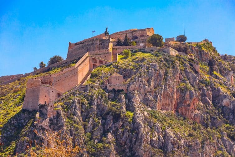 La fortezza di Palamedes, Peloponneso