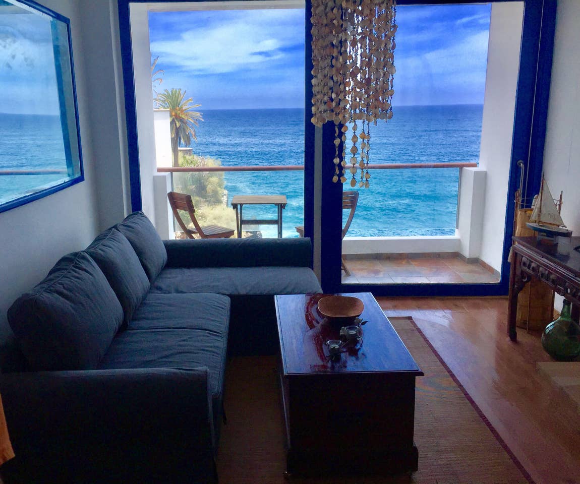 Studio surplombant la mer à Puerto de la Cruz