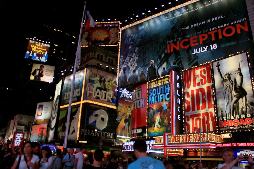 Voir une comédie musicale, New York
