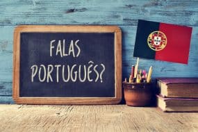 un tableau de bord avec la question falas portuges parlez-vous portugais