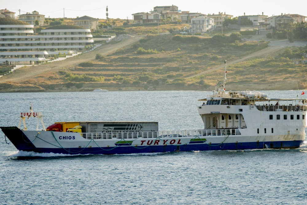 Çeşme depuis Chios en ferry
