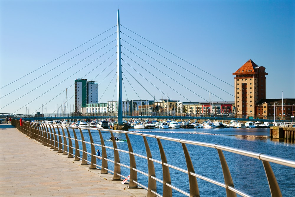 Millenium Foot Bridge, Swansea