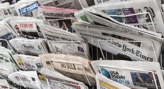 Les 15 journaux britanniques et américains à lire pour progresser en anglais