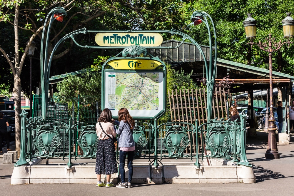 métro paris se déplacer