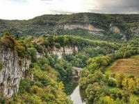 Visiter les Gorges de l'Aveyron : Les Gorges d'Aveyron en automne