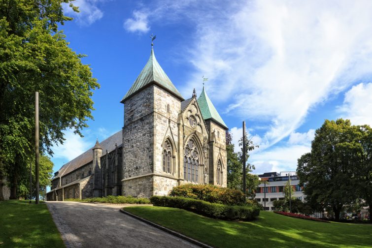 Célèbre Stavanger Domkirke l'une des plus anciennes églises de Norvège.
