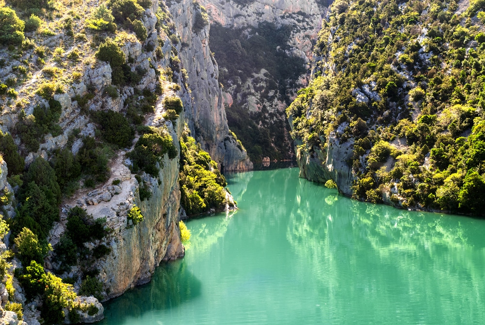 Gorges du Verdon (Alpes-de-Haute-Provence, Provence-Alpes-Côte d'Azur, France), célèbre canyon