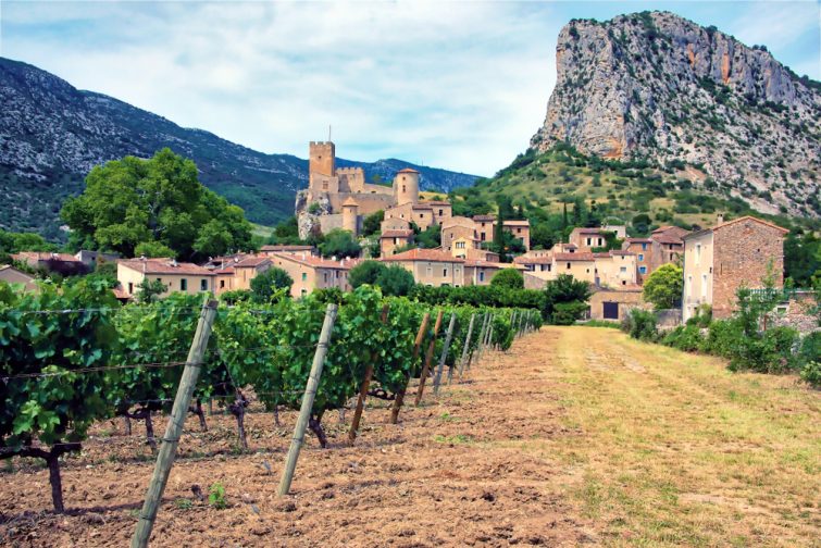 Le village de Saint Jean de Bueges, dans le département d'Hérault du Languedoc, France