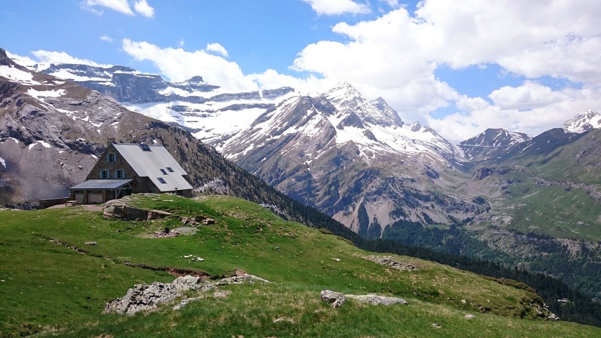 Refuge des Espuguettes dans le Parc national des Pyrénées