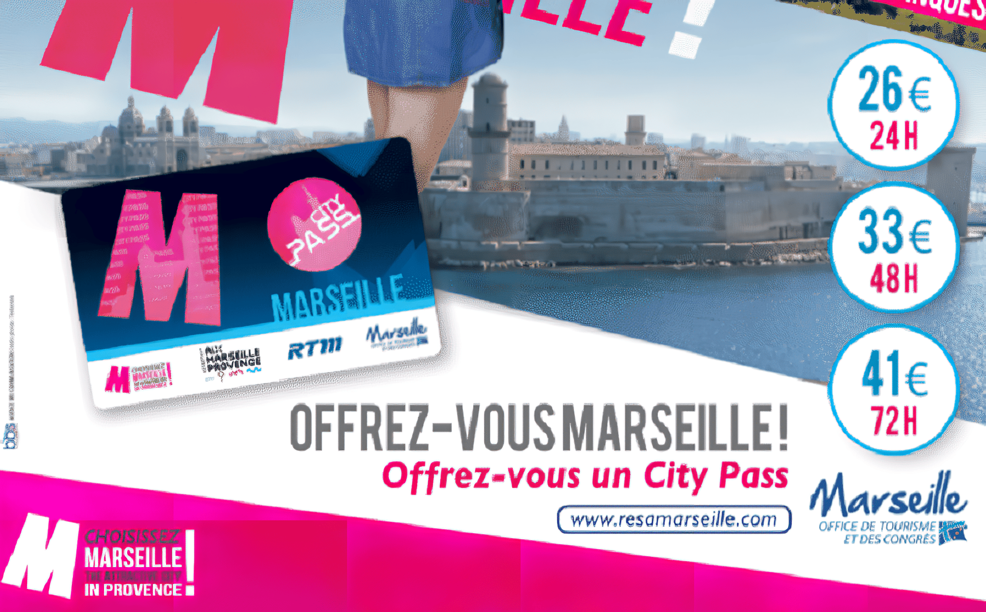 City Pass Marseille : avis, tarif, durée & activités incluses