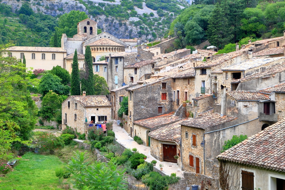 Village de Saint Guilhem le Désert, Occitanie