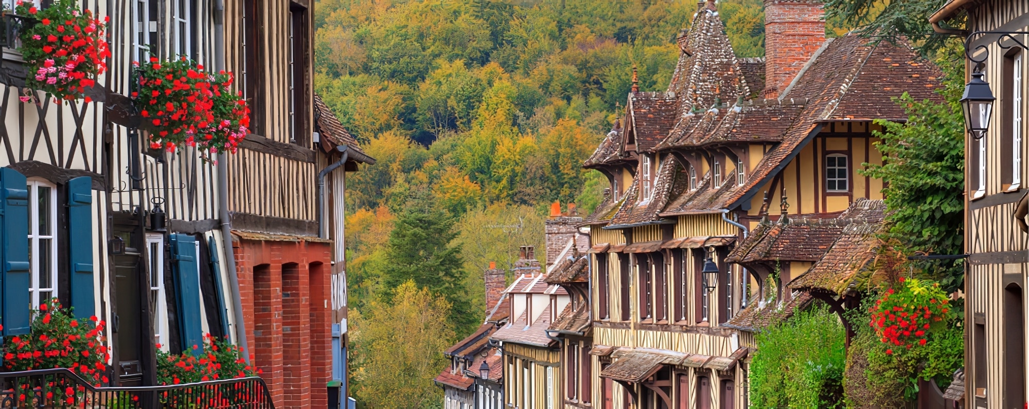 Plus beaux villages de Normandie : Lyons-La-Forêt