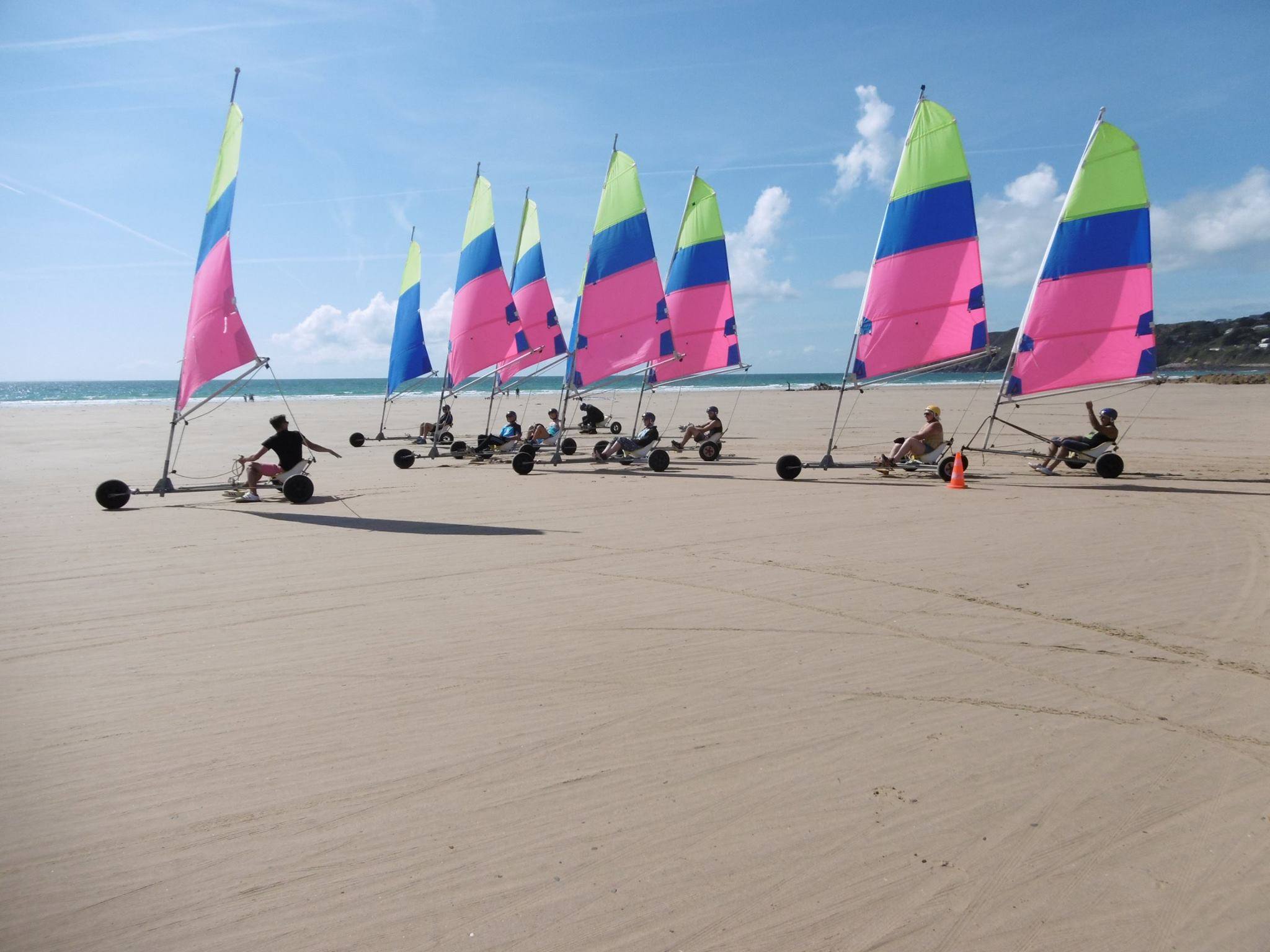 sand yachting normandy