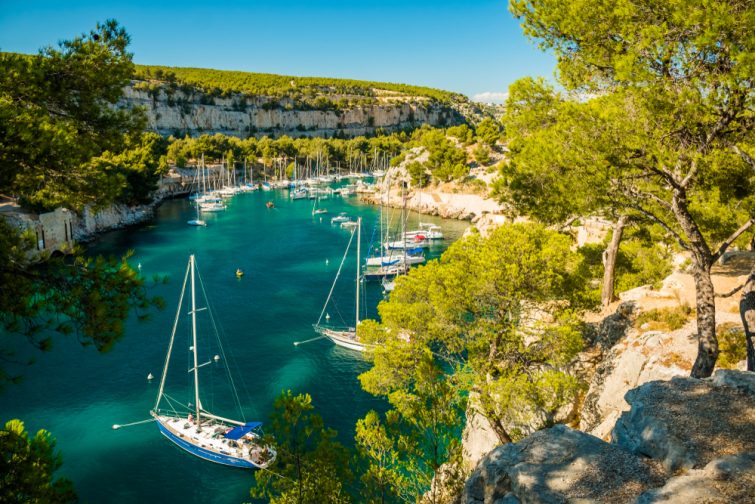 Bateau à Carry-le-Rouet - Calanques de Marseille