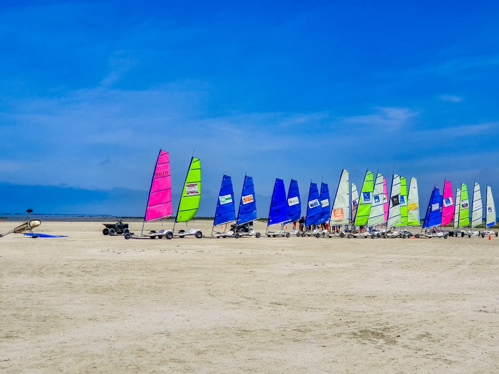 sand yachting normandy