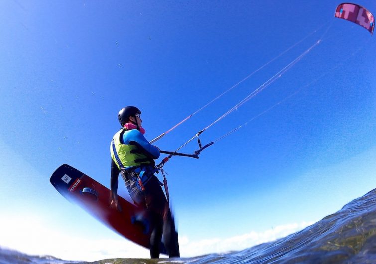 Kitesurf à Thau 2