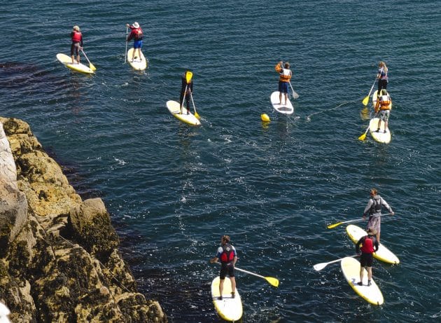 10 endroits où faire du paddle en Bretagne