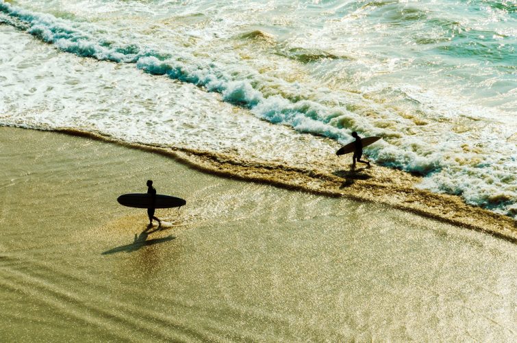 Visiter le Pays basque français : Surf à Biarritz