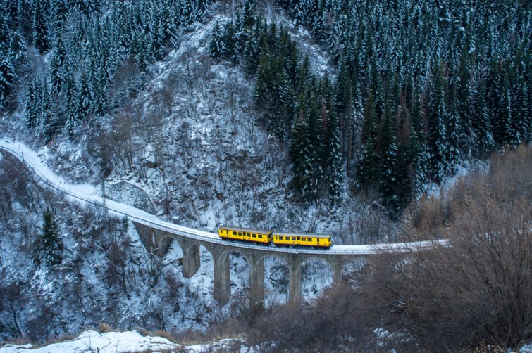 Train jaune des Pyrénées
