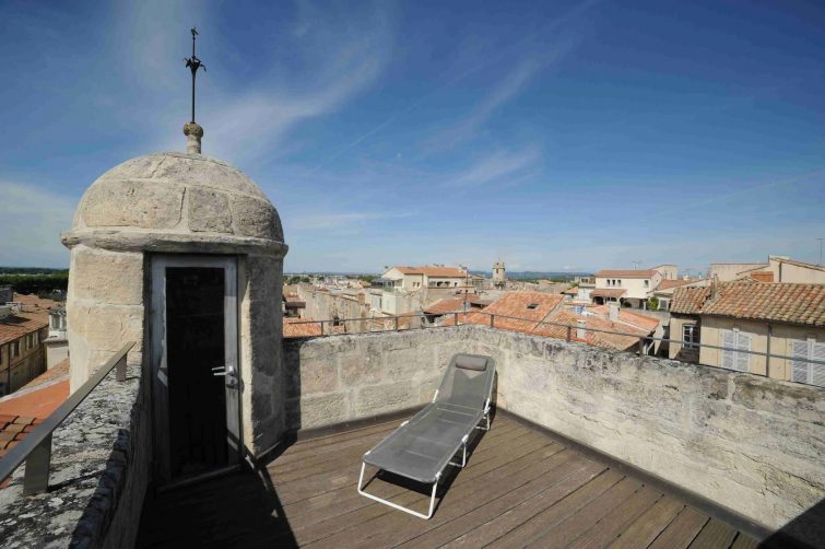 Vue sur les toits d'Arles
