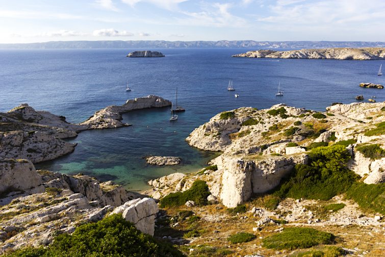 Plage de l'Île de Frioul