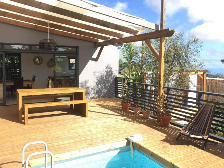 Airbnb avec piscine et spa, Le Tampon, La Réunion
