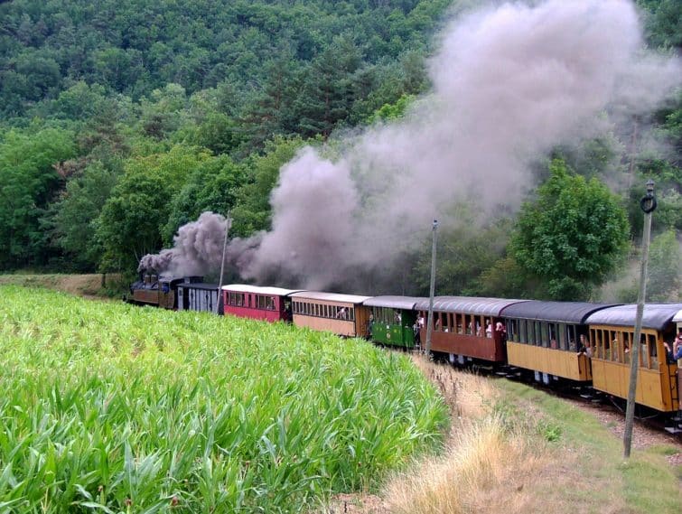train à vapeur de l’Ardèche