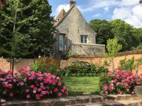 Maisonnette avec balcon, vue imprenable et jardin