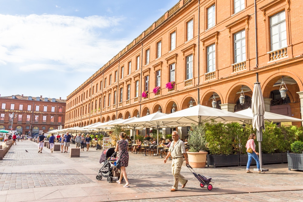 Rue piétonne Toulouse