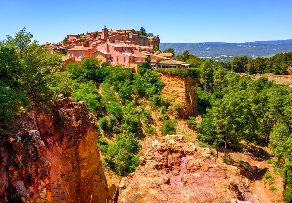 Villages de Provence Alpes Côte d'Azur : Roussillon