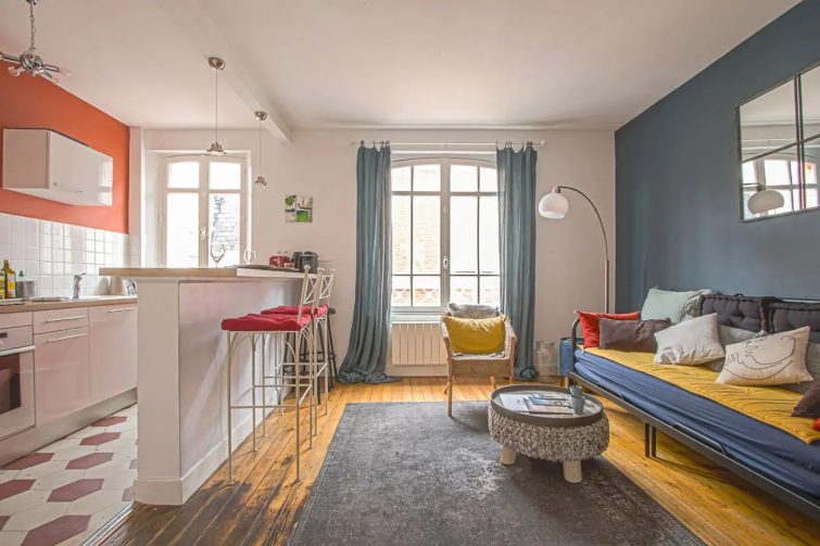 BEL APPARTEMENT A TROUVILLE SUR MER, HYPER CENTRE